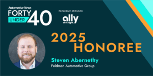 Steven Abernethy of Feldman Automotive Group Named One of Automotive News’40 Under 40
