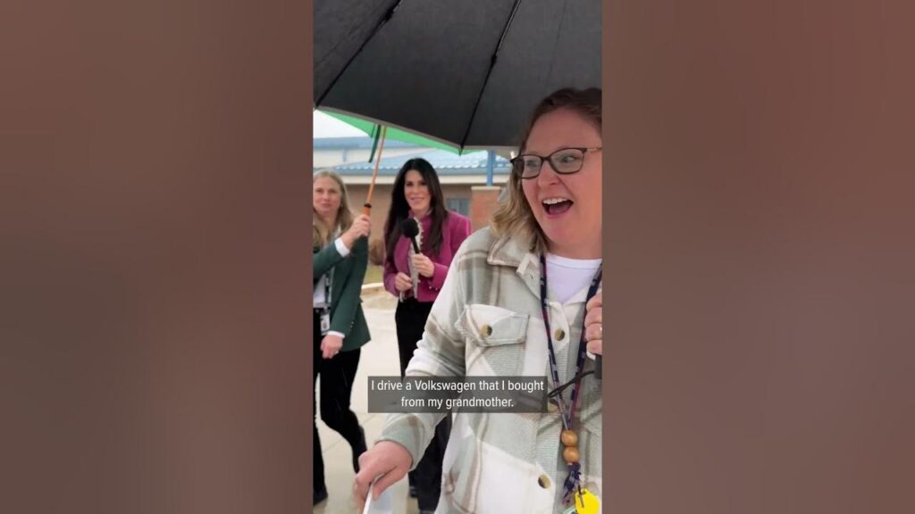 Novi Educator of the Year Moved to Tears After Being Surprised with a New Car